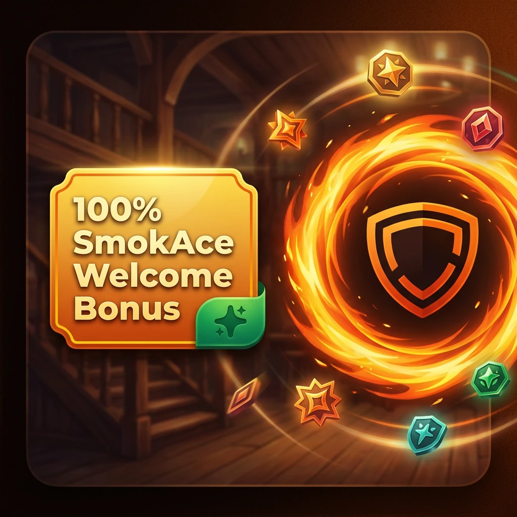 100% SmokAce Welcome Bonus